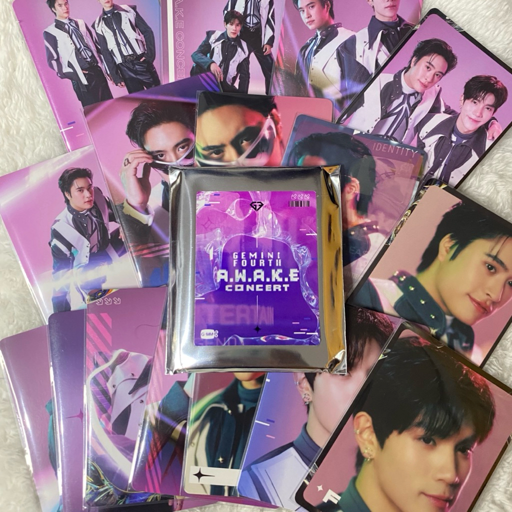 [READY OFFICIAL] GEMINIFOURTH AWAKE CONCERT COLLECTIBLE CARD | WTS CC GEMINI FOURTH AWAKE CONCERT GM