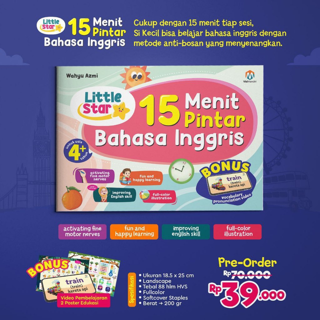 LITTLE STAR 15 MINUTES SMART ENGLISH