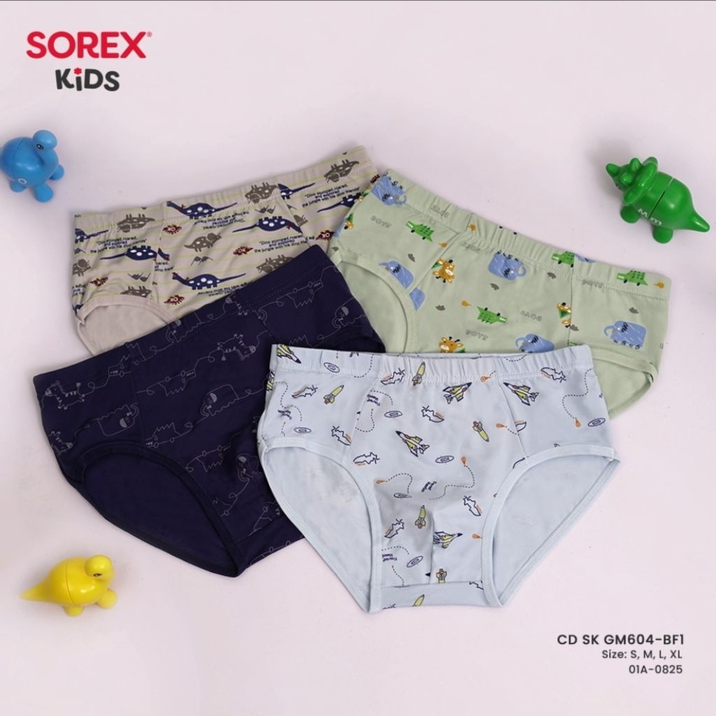 Sorex kids SK GM604 กางเกงในเด็กชาย (3 ชิ้น)