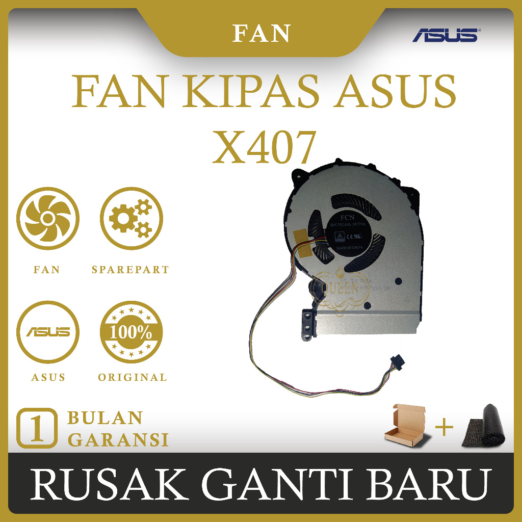 พัดลมแล็ปท็อป ASUS X407 X407UB X407UA X407UF