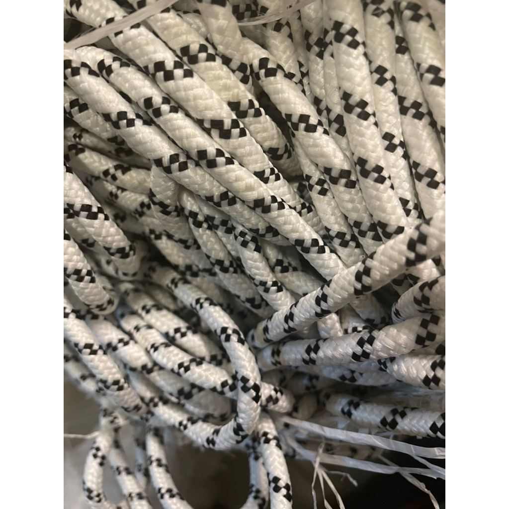 PRUSIK ROPE 6 MM ต่อเมตร / KARMANTEL ROPE 6 MM สีขาวต่อเมตรคุณภาพ