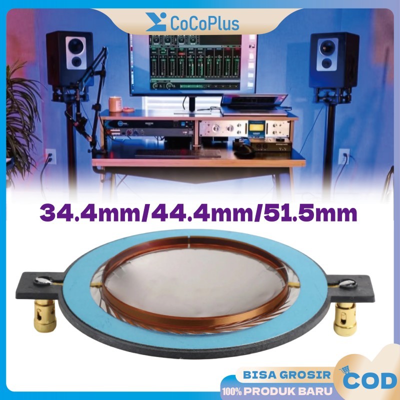 Spol Spol Toler Voice Coil 44.4/34.4/51.5mm Recone Kit Spool Spull Twitter สําหรับอะคูสติกทวีตเตอร์ล