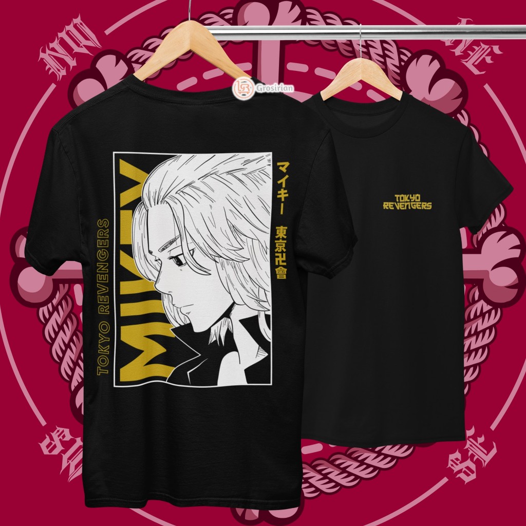 เสื้อยืด MIKEY TOKYO REVENGERS - เสื้อยืด MIKEY ANIME TOKYO REVENGERS, เสื้อยืด DTF SCREEN PRINTING 