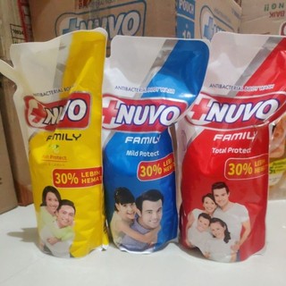 Nuvo Family Body wash 800ml / 825ml (Sesuai stock,bisa mix warna ) x 5 pcs