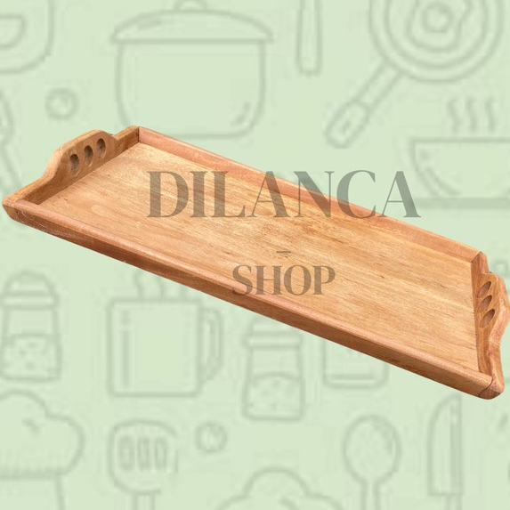 AESTETIC WOODEN TRAY/MINIMALIST MAHOGONY WOODEN TRAY