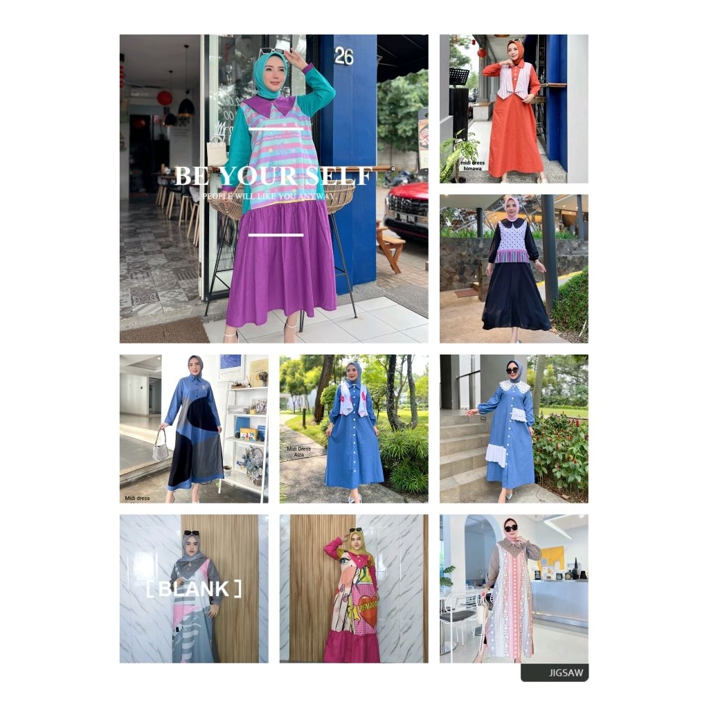 MIDI DRESS โดย VIENNA