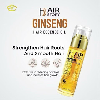 FYC - Hair Story - Ginseng Hair Essence Oil - Perawatan Rambut Rontok - Perawatan Rambut Rusak - Perawatan Rambut Bercabang