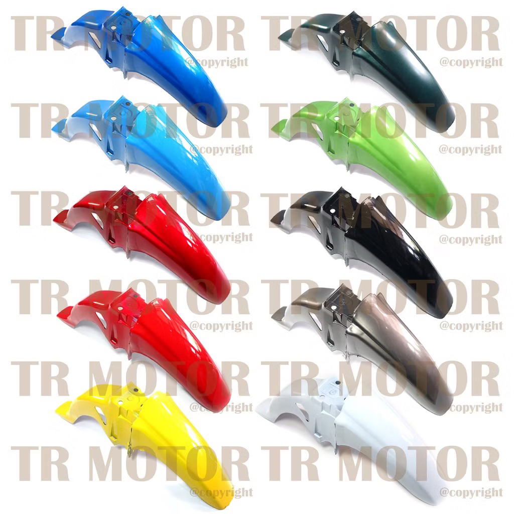 Yamaha Alfa บังโคลนหน้า Yamaha Alfa มีตัวเลือกสีบังโคลนหน้า Yamaha Alfa พร้อมใช้งาน