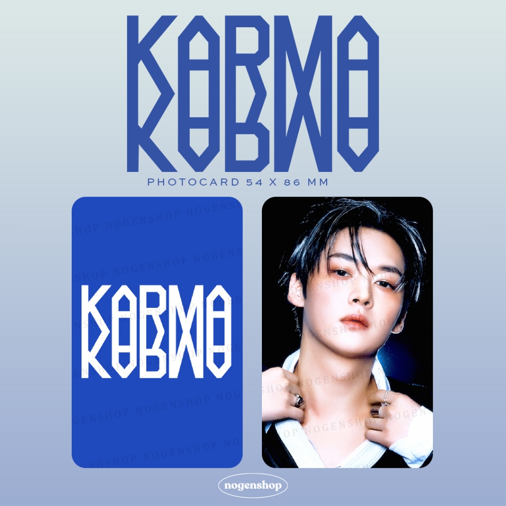 [UNOFFICIAL/FANMADE] PHOTOCARD PC STRAY KIDS SKZ KARMA