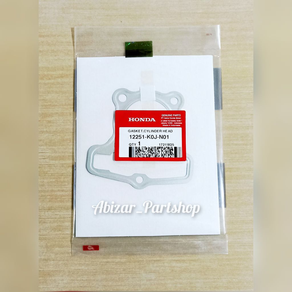 12251K0JN01 ปะเก็นฝาสูบ/K0Jปะเก็นฝาสูบGenio Beat K1a Deluxe LED SKupiใหม่ 2022 K2f/ปะเก็นสังกะสีปะเก