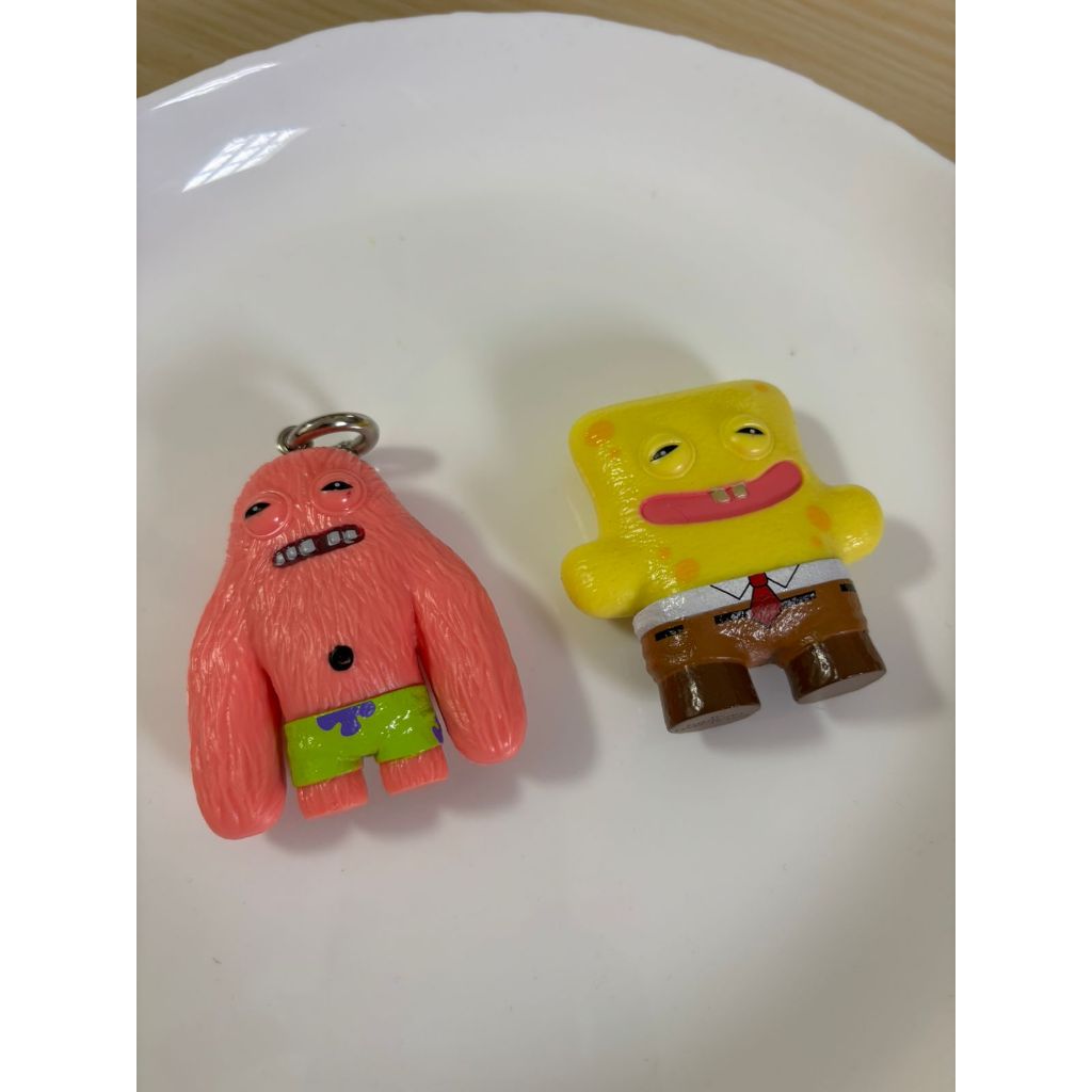 GANTUNGAN Fuggler Figure / พวงกุญแจ Fuggler / Fuggler Keyring Bagcharm SERIES FUGGLER X SPONGEBOB