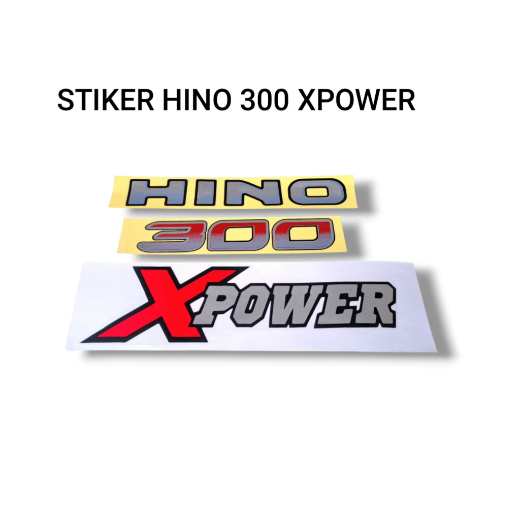 สติ๊กเกอร์ Hino 300 Dutro Xpower / Hino Dutro Xpower Hino 300 สติ๊กเกอร์