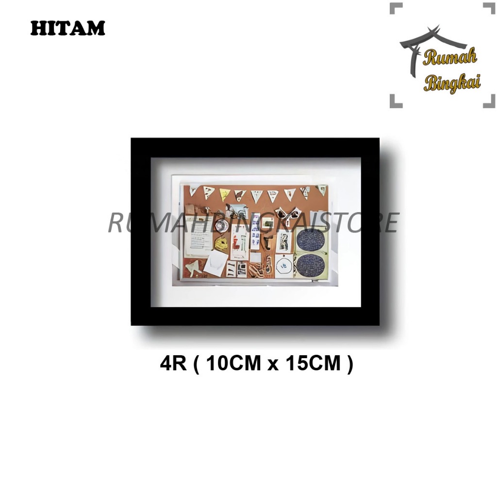 กรอบรูปขนาด 4R (10cm x 15cm) + PLUS GLASS