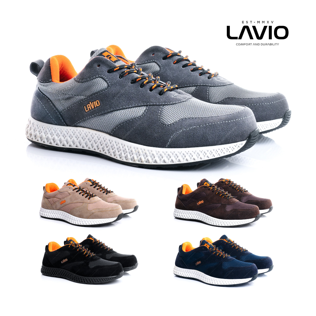 Cool Original Branded Mens Casual Shoes 2023 Lavio Alden Suede Safety Steel Toe