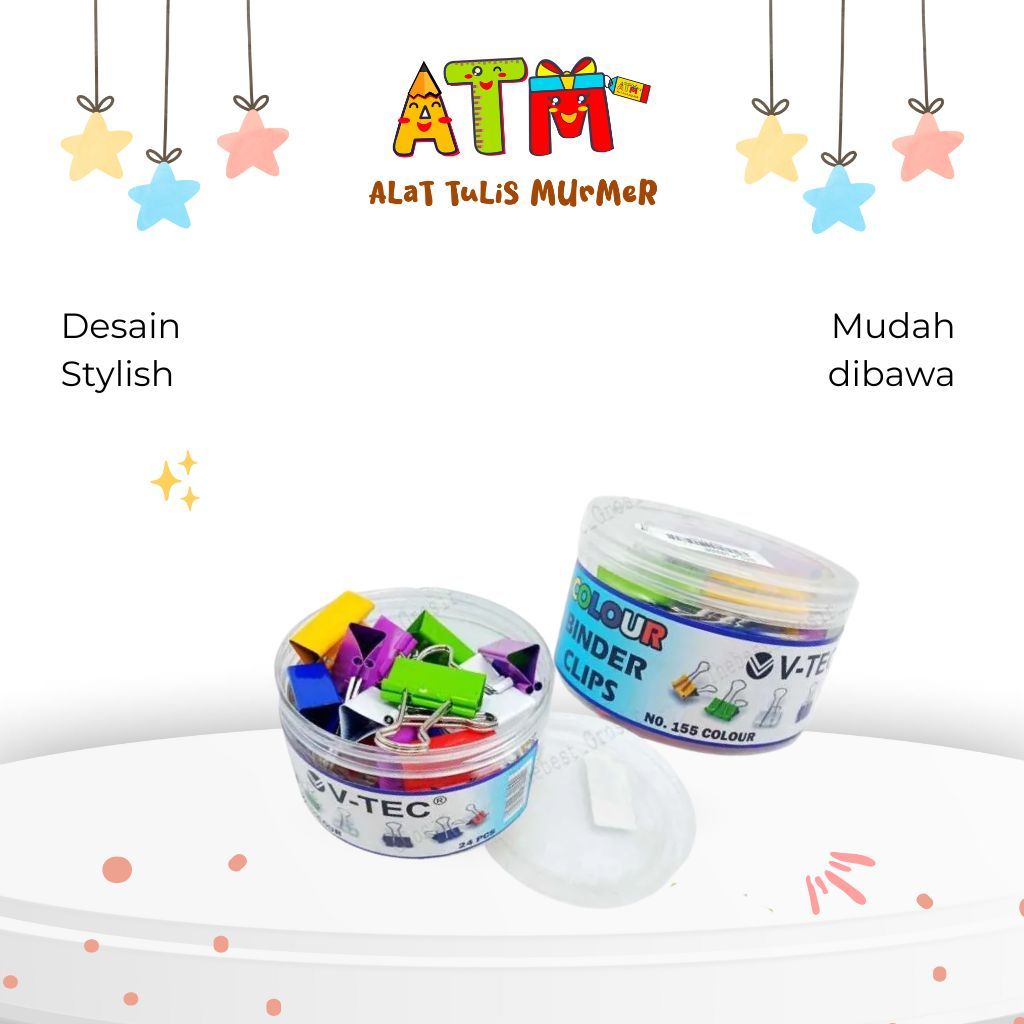 Binder Clip/Paper Clip/Vtec Binder Clip Color no. 280