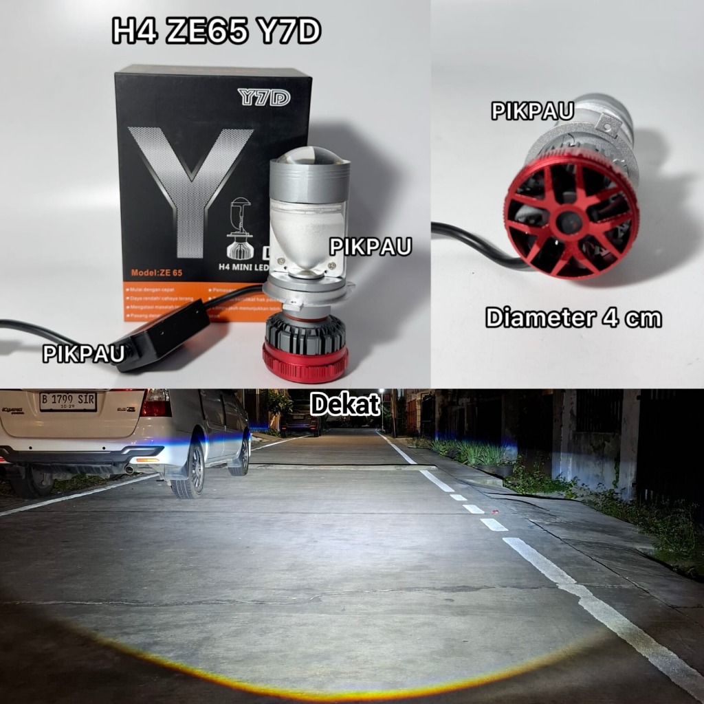 Y7D - H4 ไฟหน้า LED รุ่น ZE65