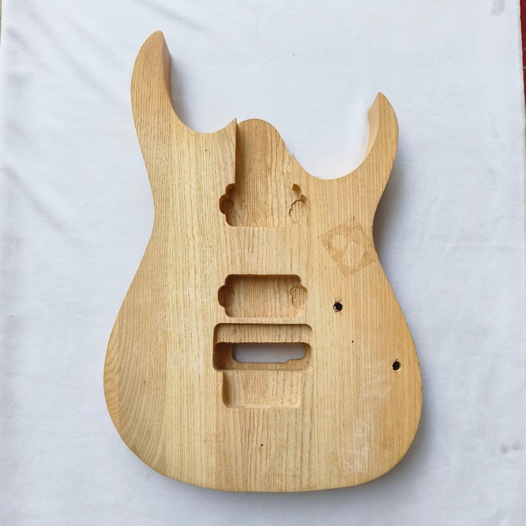 Ibanez RG Series HF White Ash Guitar Body Material