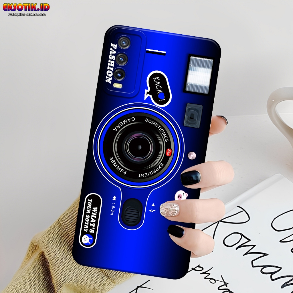 เคส VIVO Y12s Y20 Y20s - Eksotik.id - VIVO Y12s Y20 Y20s Casing - เคสกล้อง - เคสมือถือ - VIVO Y12s Y
