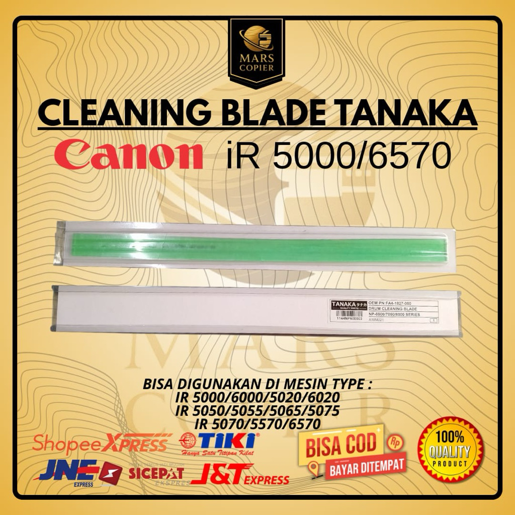 CLEANING BLADE TANAKA CANON IR 5000 6000 5020 6020 IR 5050 5070 5570 6570