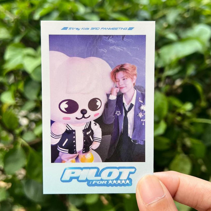 SEUNGMIN PuppyM Pilot Polaroid POB Benefit 5-Star PC OFFICIAL Photocard Stray Kids SKZ Skzoo