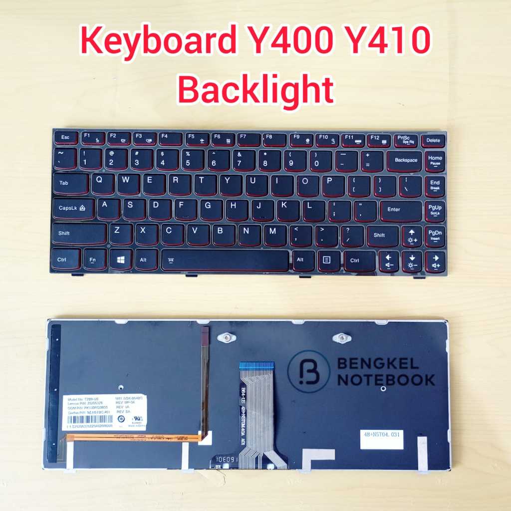 คีย์บอร์ด Y400 Y410 Y410P Y430P Y400N Backlight 14.นิ้วนิ้วนิ้วนิ้วนิ้วนิ้ว