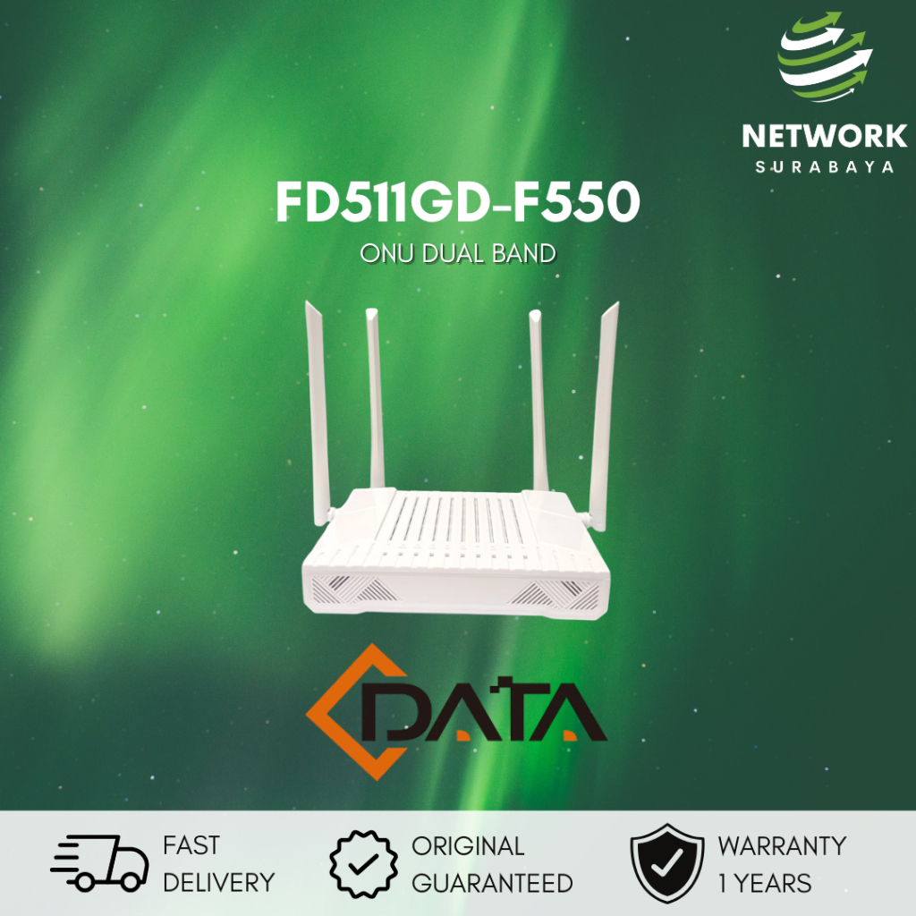 ADATA FD511GD-F550 1 พอร์ต GE + Dual Band WIFI ADATA โมเด็ม XPON ONU GPON/EPOON