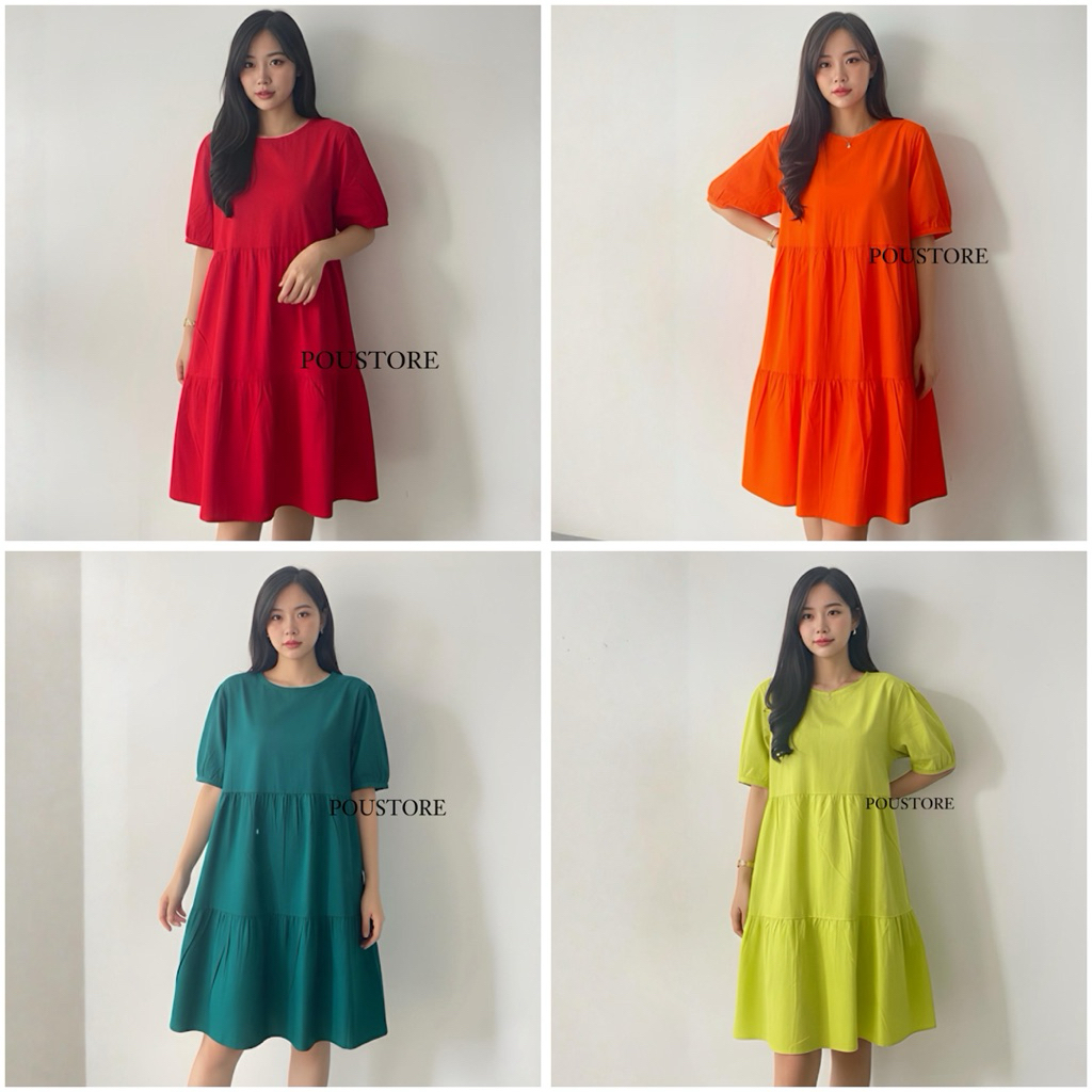 NEW CAMELIA PREMIUM DRESS / CASUAL ชุดสตรี