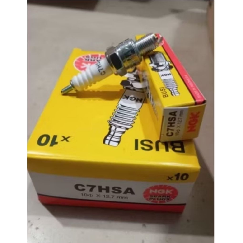 ต่อ 1 ชิ้น/ต่อ 1 NGK C7HSA SPARK PLUG GRAND SUPRA X MIO JUPITER Z VEGA ZR SMAHS SPIN MOTORCYCLE