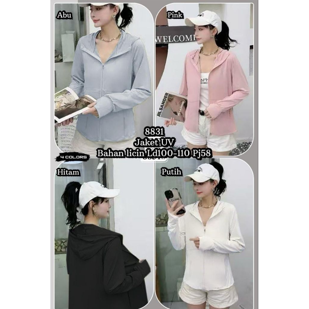 8831 เสื้อแจ็คเก็ตกันยูวี