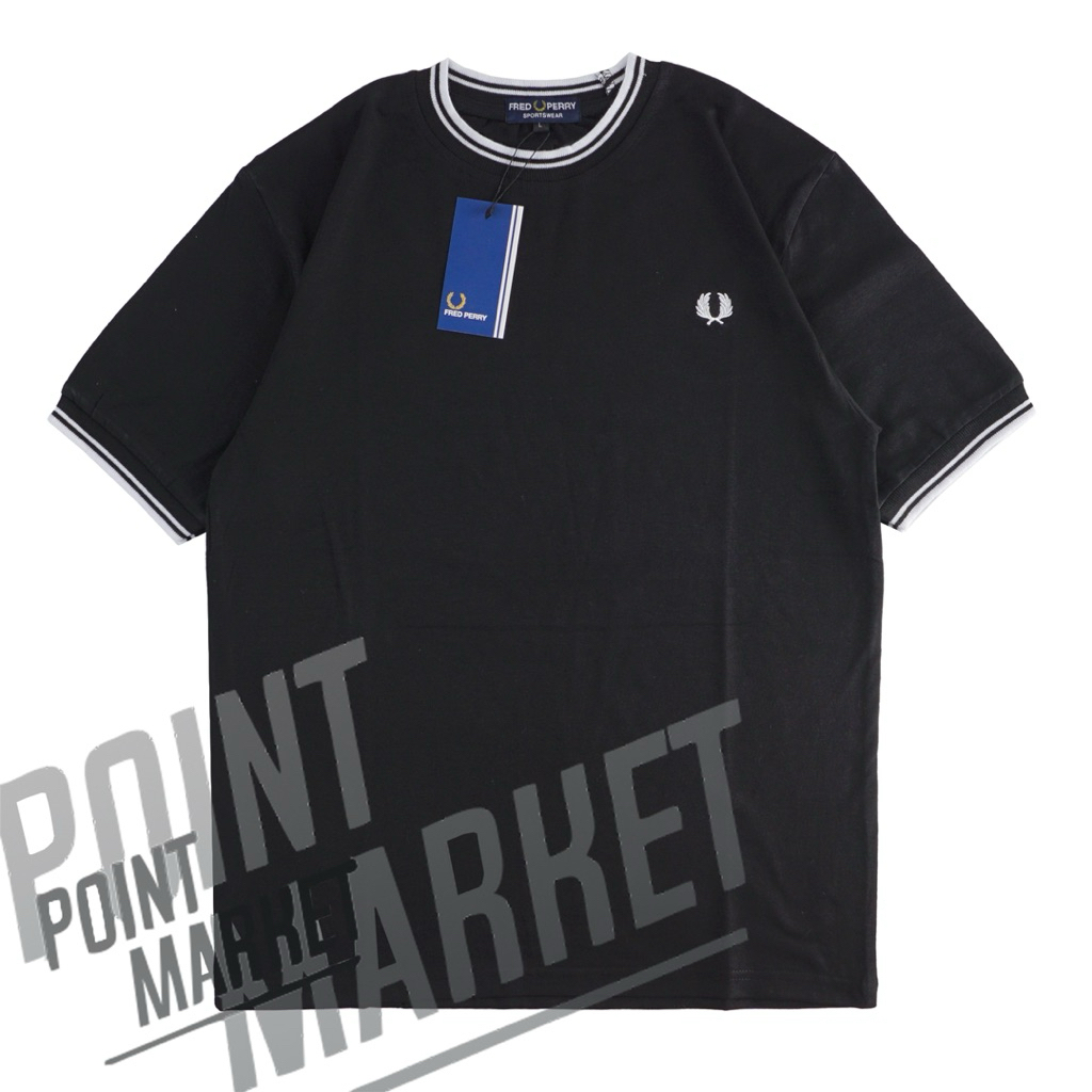 PADI CASUAL MINI EMBROIDERED PREMIUM COTTON 24S POINT MARKET T-SHIRT