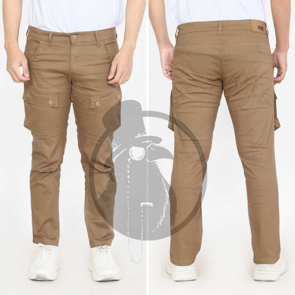 KATUN G2N กางเกงคาร์โก้ยุทธวิธี Cotton Twill