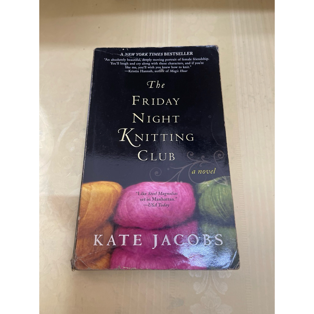 THE FRIDAY NIGHT KNITTING CLUB NOVEL BY KATE JACOBS