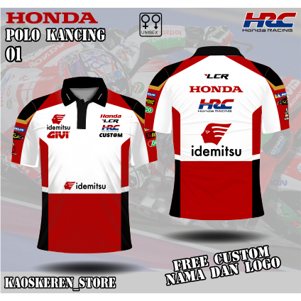 เสื้อลูกเรือ MotoGP, เสื้อโปโลฮอนด้า, เสื้อ MotoGP, hrc 2025, เสื้อแข่ง MotoGP