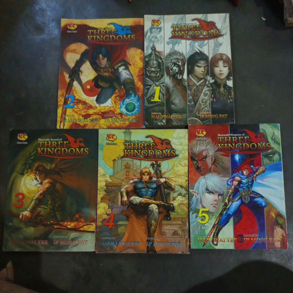 Heavenly Weapons Of Three Kingdoms 1-5 End Kumala Comics อินโดนีเซีย