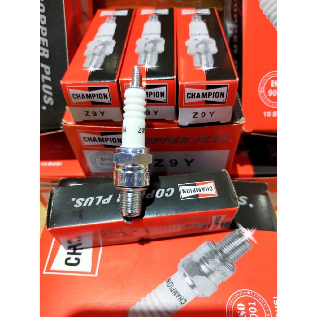 ต่อ 1 ชิ้น หรือต่อชิ้น CHAMPION Z9Y GRAND SUPRA MIO J MIO M3 JUPITER Z VEGA ZR SPARK PLUG