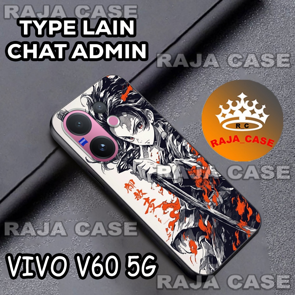 HP [RC34] เคส VIVO V60 5G - เคส VIVO V60 5G [ANIME Motif] - วัสดุยาง - โทรศัพท์มือถือทุกประเภท