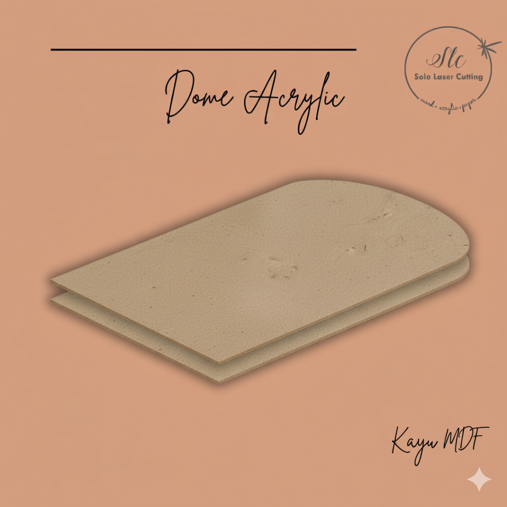 MDF DOME {DOME} // การ์ดอวยพรรับปริญญา // PLAIN