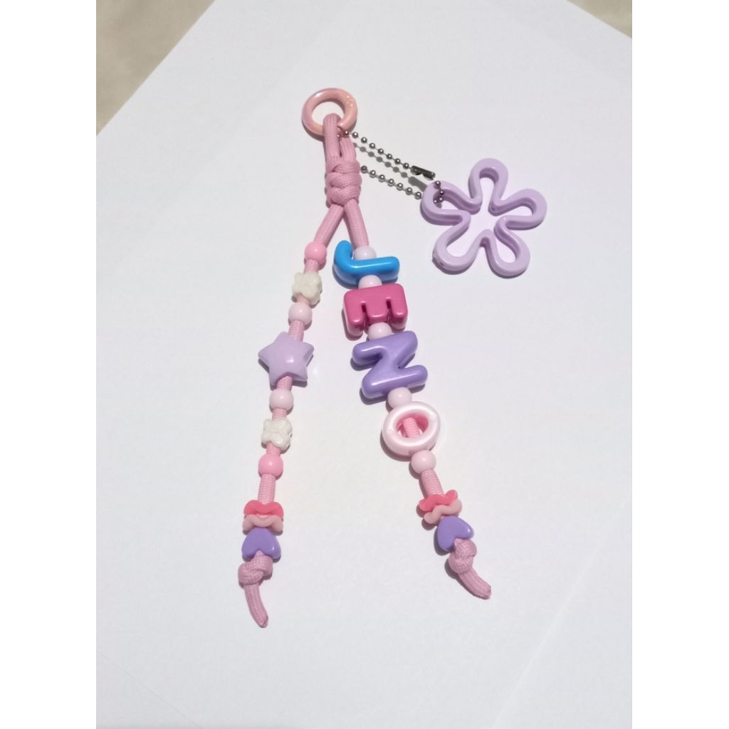 GANTUNGAN CUSTOM BAGCHARM ALPHABET/ กระเป๋า Charm/ พวงกุญแจ/ ที่แขวนกระเป๋า/ กุญแจ