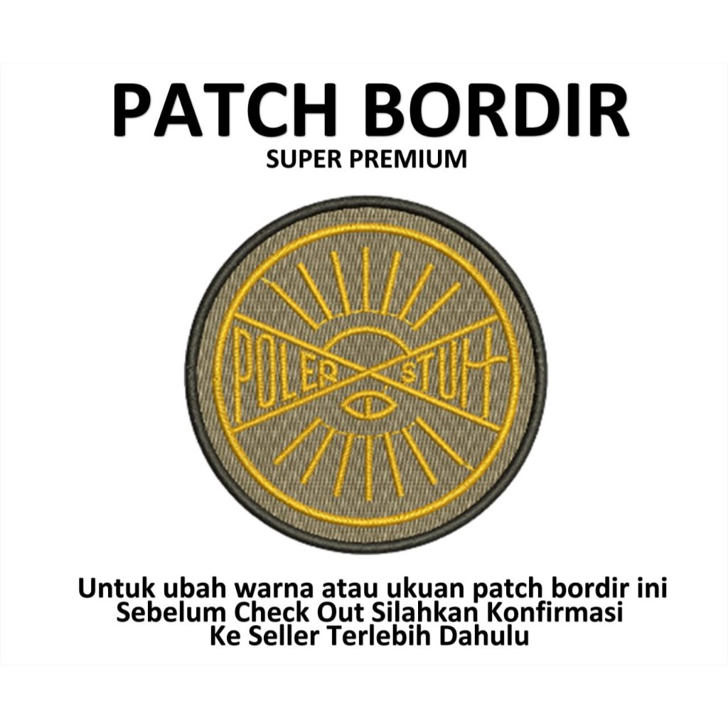 POLER STUT- สัญลักษณ์แพทช์ปัก IBP