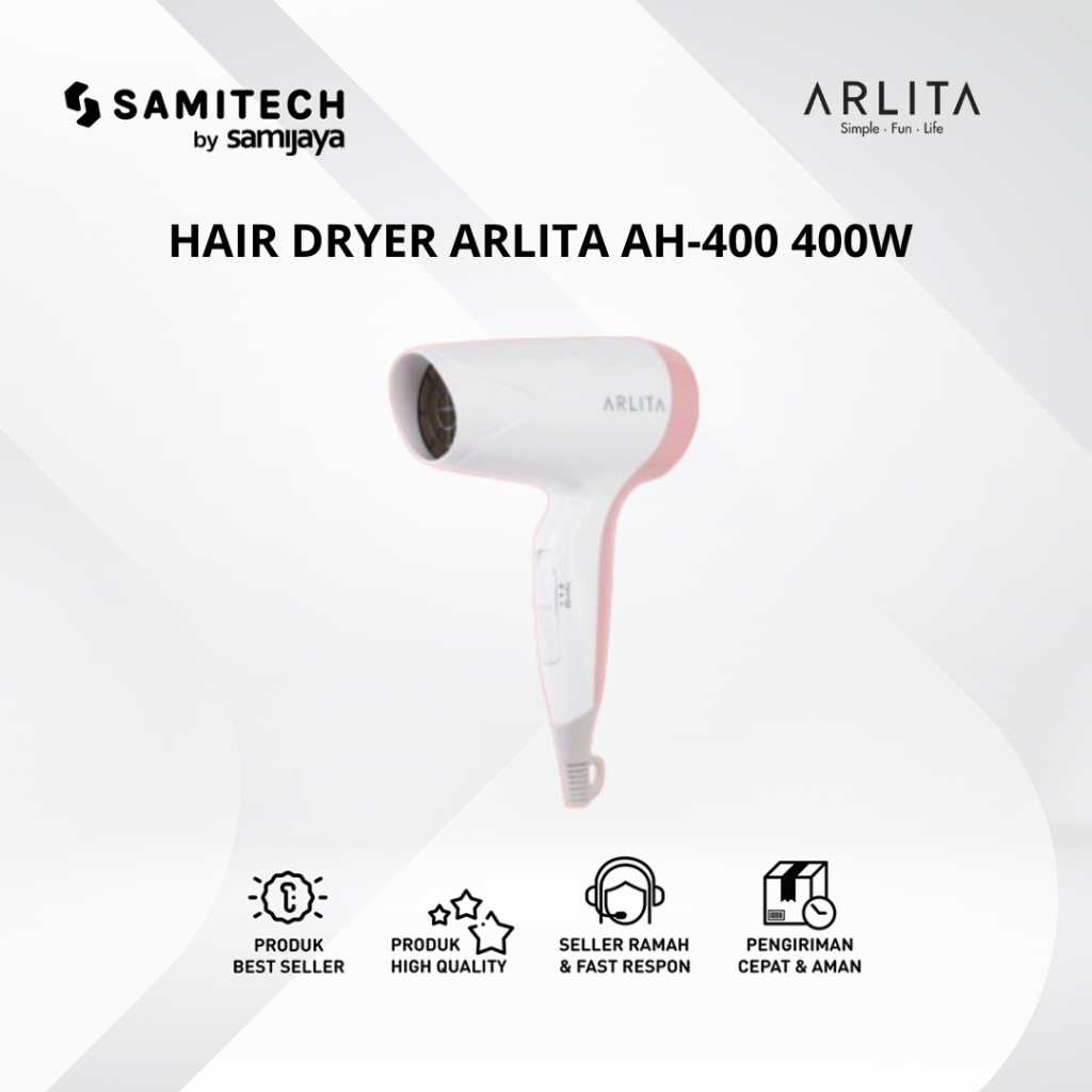 KIRIN ARLITA ไดร์เป่าผม AH-400 ah 400 400 วัตต์
