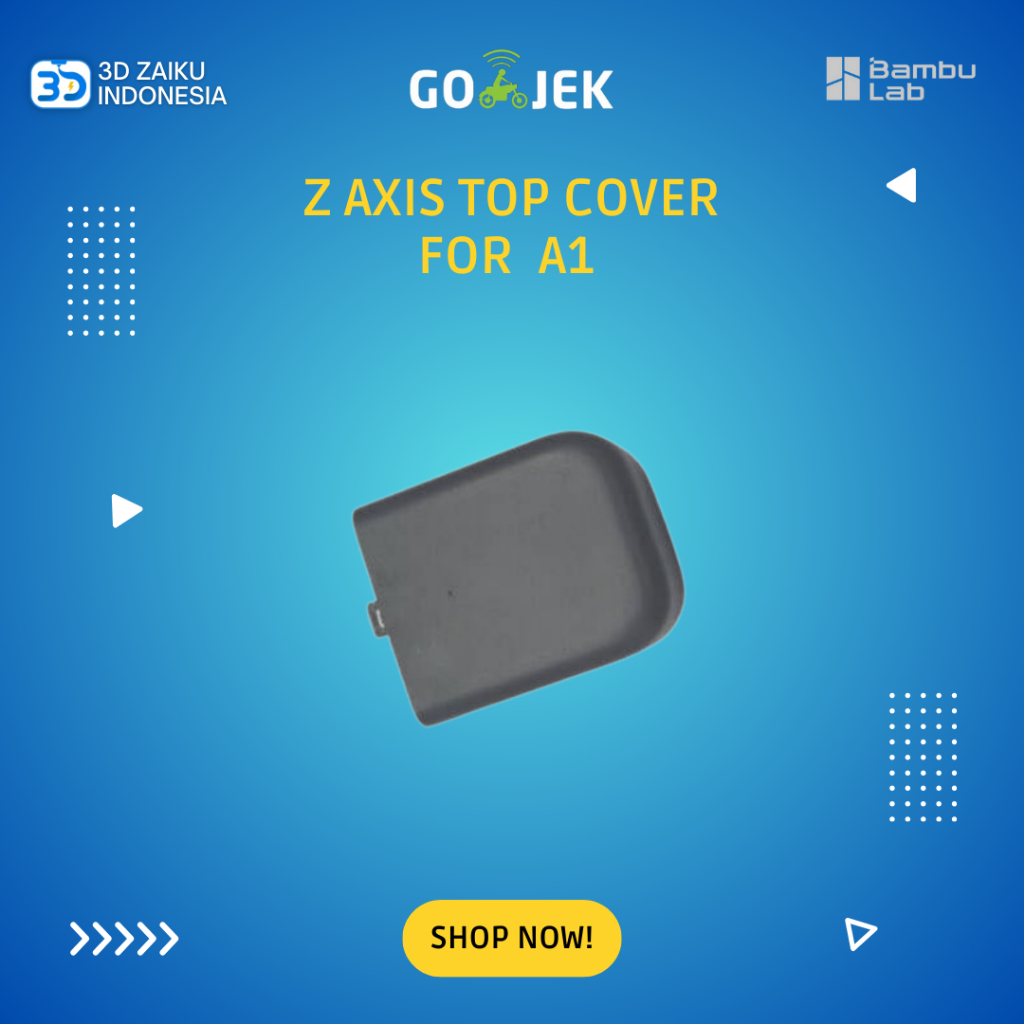 ฝาครอบด้านบนของ Bambulab A1 Z แกนเดิม
