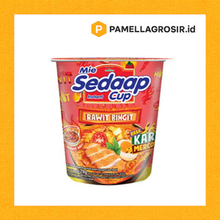 MIE SEDAAP CUP RAWIT BINGIT RASA KARI MERCON 79 GR