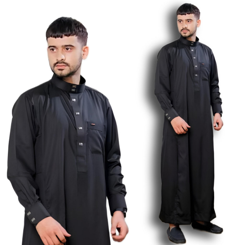 เสื้อคลุมผู้ชายแบบเข้ารูป | Gamis ผู้ชายสําหรับผู้ใหญ่ล่าสุดทําจากวัสดุที่สะดวกสบายระดับพรีเมียม