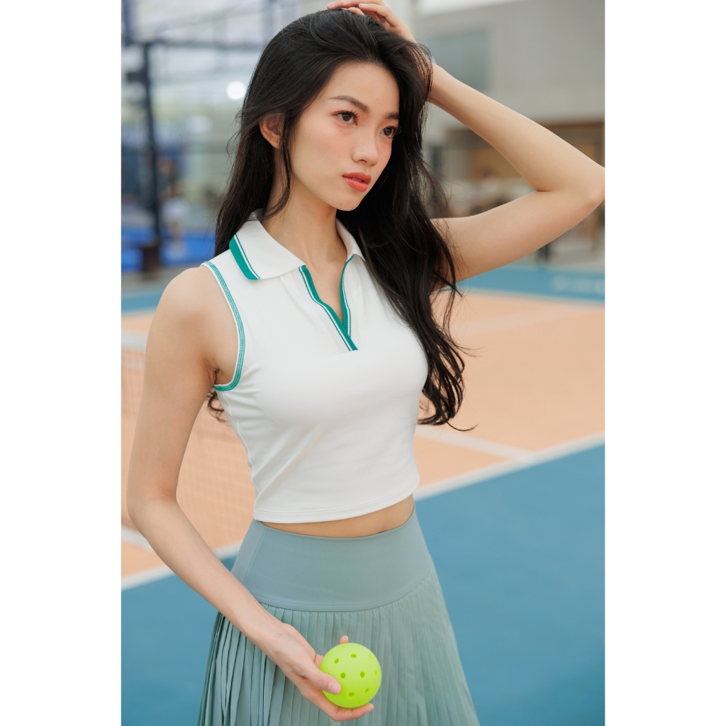 เสื้อคอปกโปโล Mave Active Vive / เสื้อโปโล Padel
