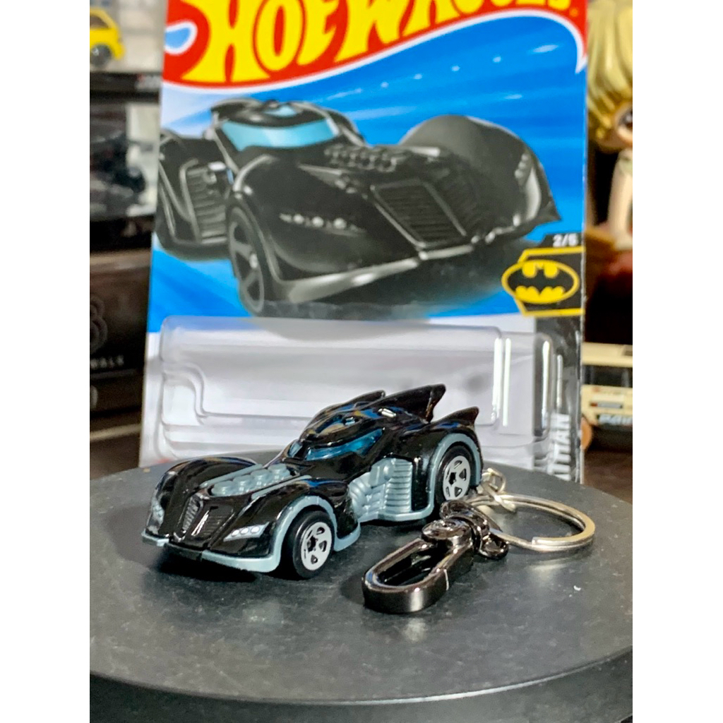 Hot Wheels / HotWheels Batman พวงกุญแจ - พวงกุญแจ Arkham Asylum Batmobile