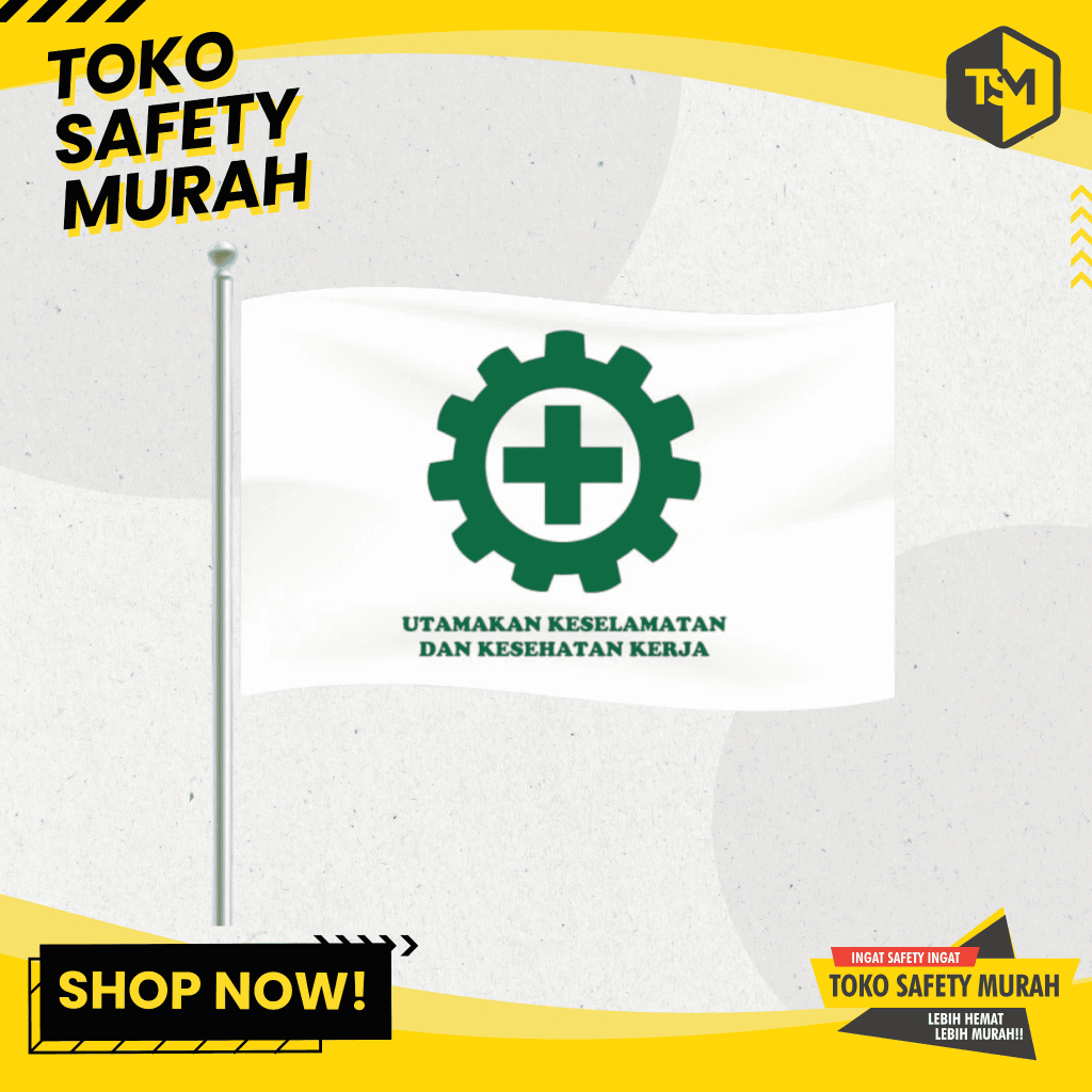 K3 SAFETY FIRST FLAG MASTER OF SAFETY & WORK HEALTH