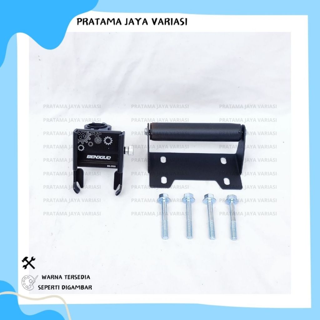 GPS HOLDER แพคเกจ HP CBX150 CB 150 X CBX PHONE HOLDER BG ALUMINIUM MOTORCYCLE HANDLEBAR BRACKET HOND