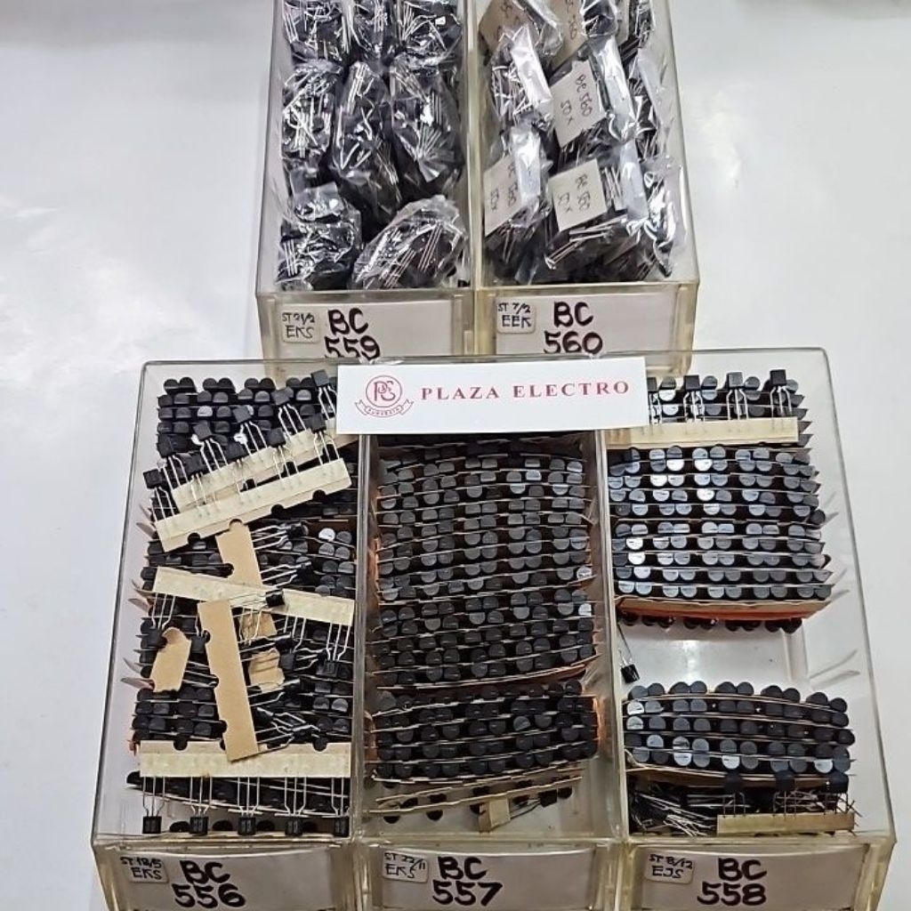 IC TRANSISTOR BC 556 / 557 / 558 / 559 / 560 ORIGINAL BC556 BC557 BC558 BC559 BC560