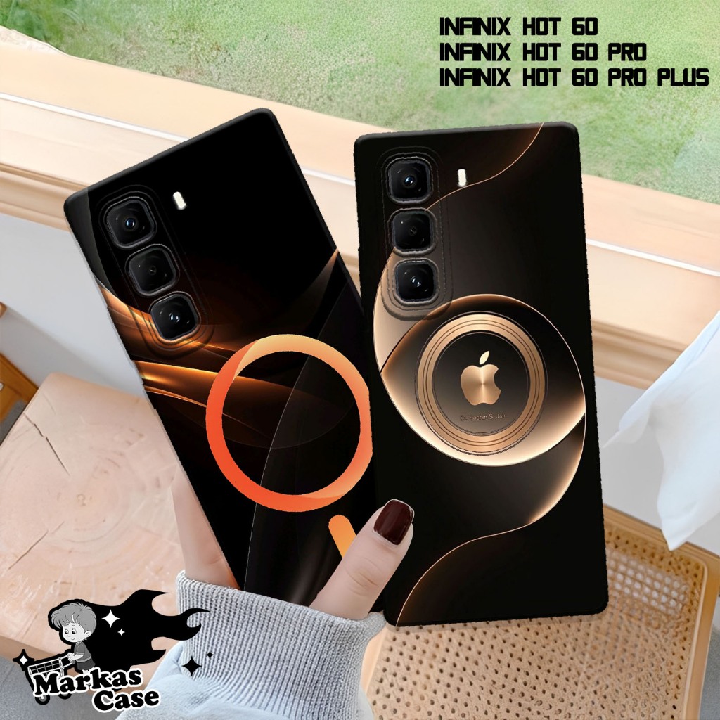 Infinix Hot 60 60i 60 Pro 60 Pro Plus Softcase Infinix Hot 60i ล่าสุด Clear Case ถุงลมนิรภัย Mark64