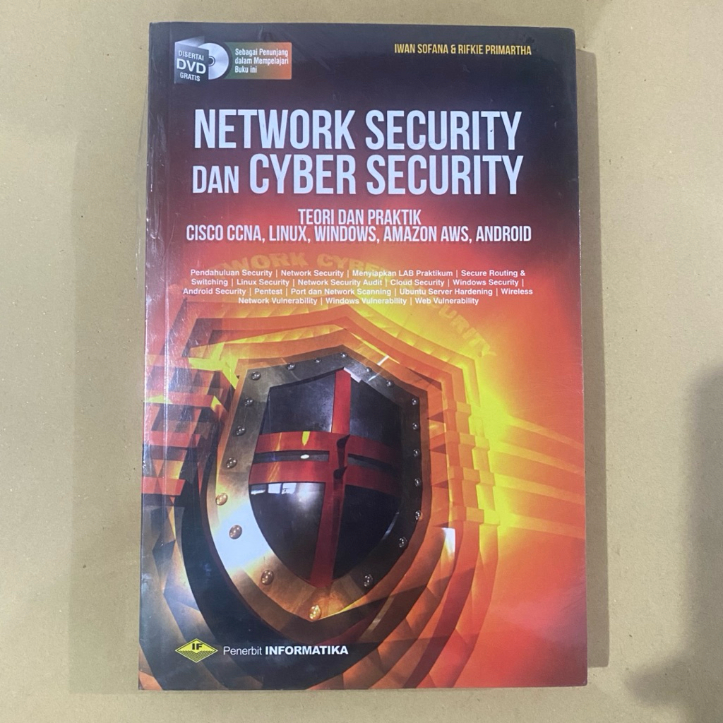 หนังสือ NETWORK SECURITY AND CYBER SECURITY / iwan sabina / แจ้ง